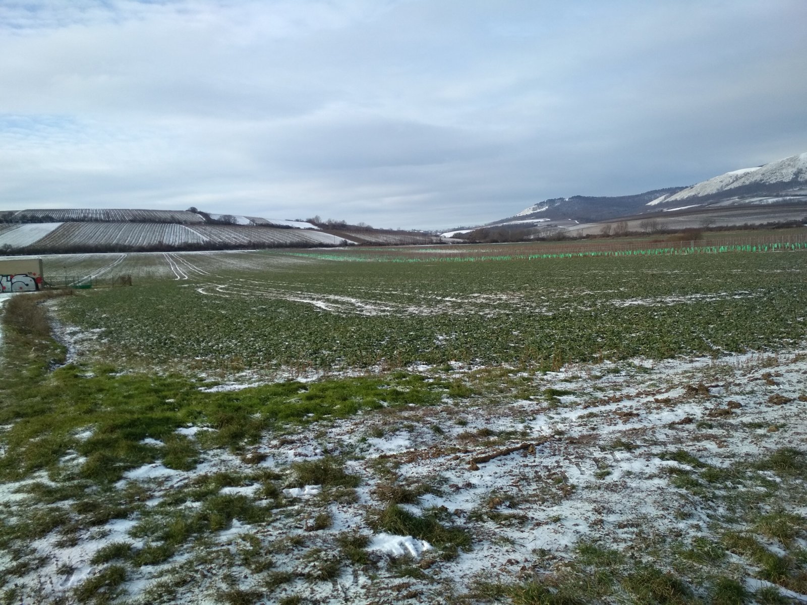 Prodej 1/4 pozemku s krásným výhledem v Milovicích - Obrázek 2