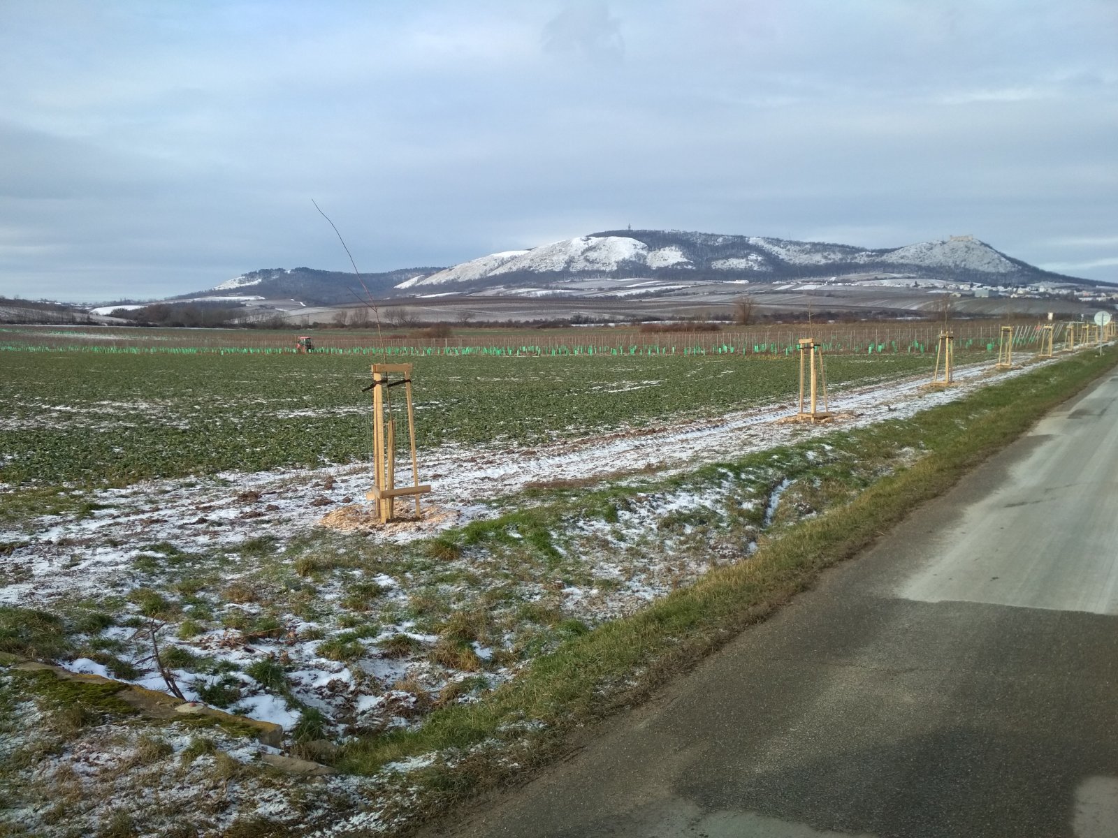 Prodej 1/4 pozemku s krásným výhledem v Milovicích - Obrázek 3
