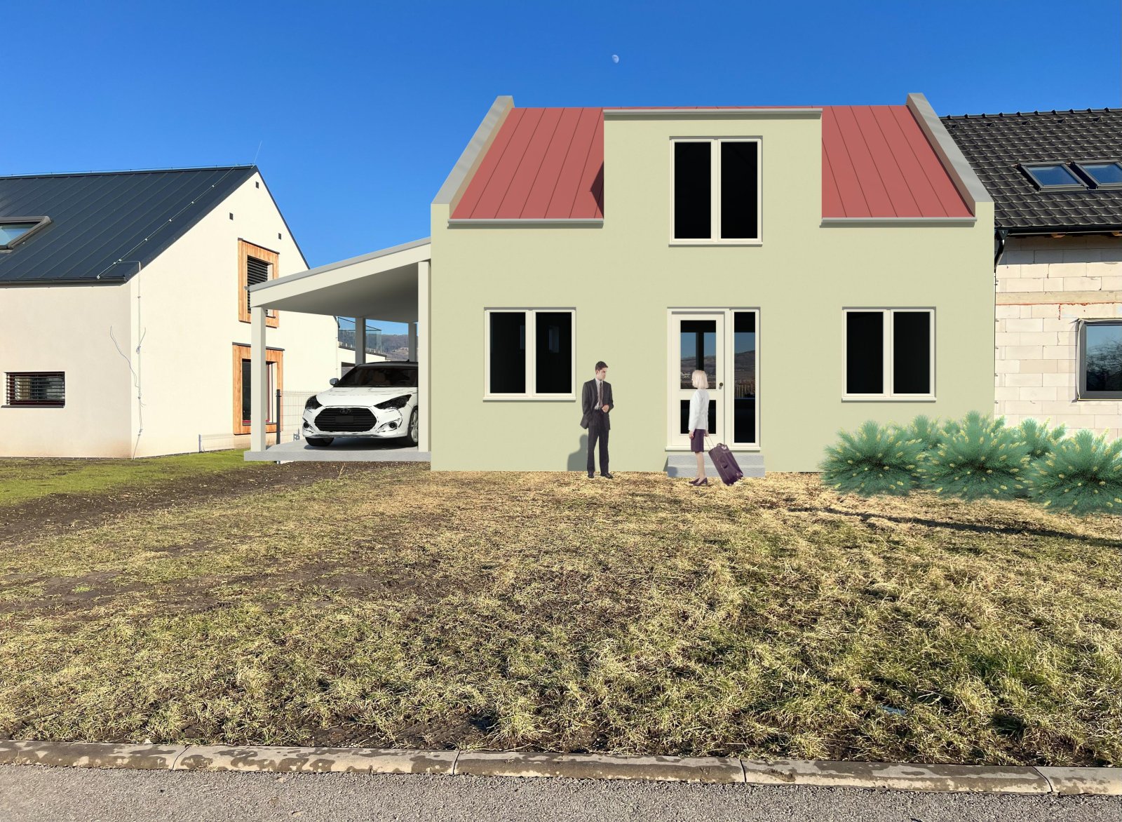 Stavební pozemek v Dolních Dunajovicích s úžasným výhledem na Pálavu. - Obrázek 2