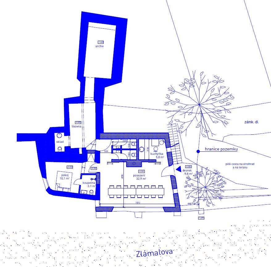 Jedinečná příležitost koupě vinného sklepa s vinicí na úpatí Svatého kopečku v Mikulově - Obrázek 4